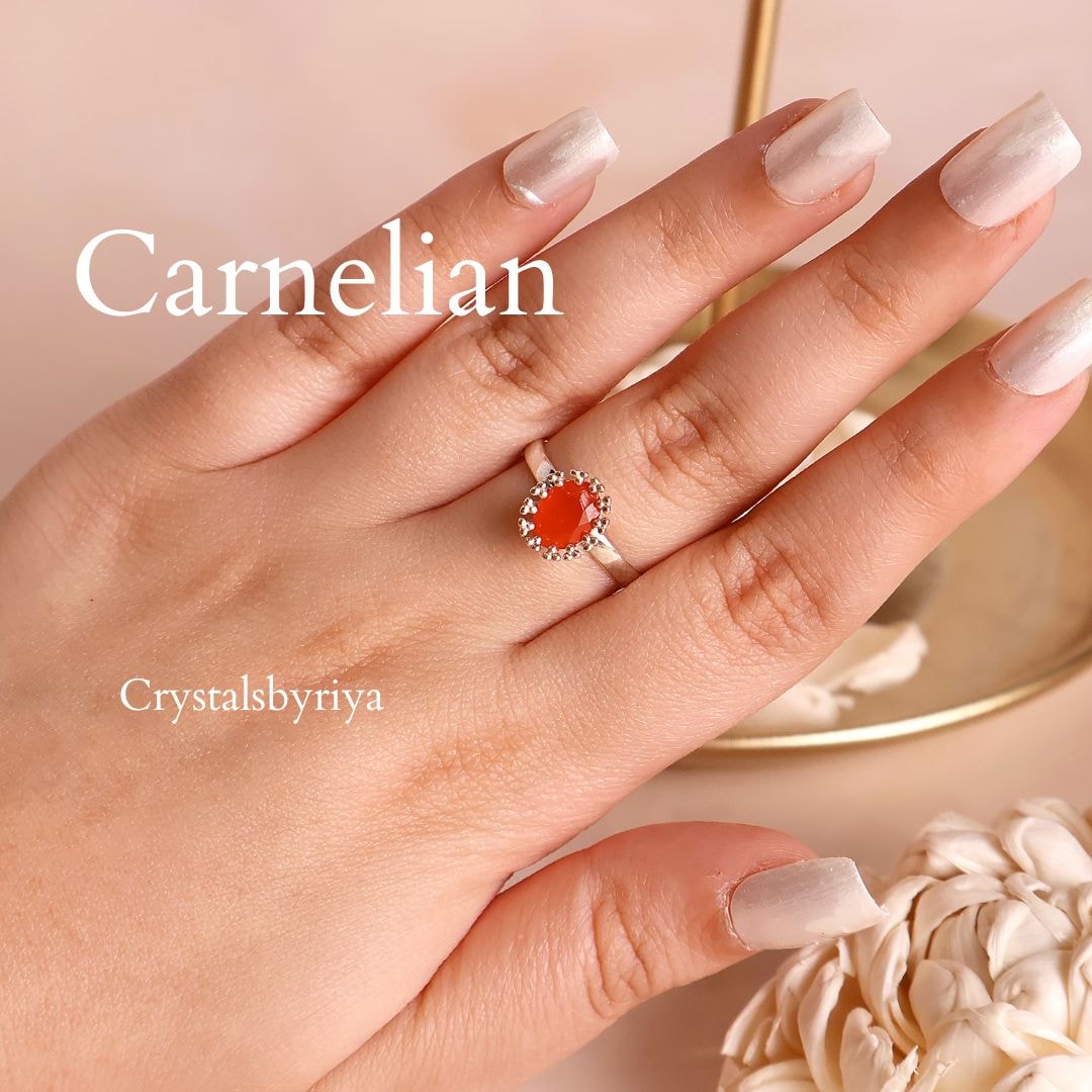 Princess Cut Silver Rings — image 4