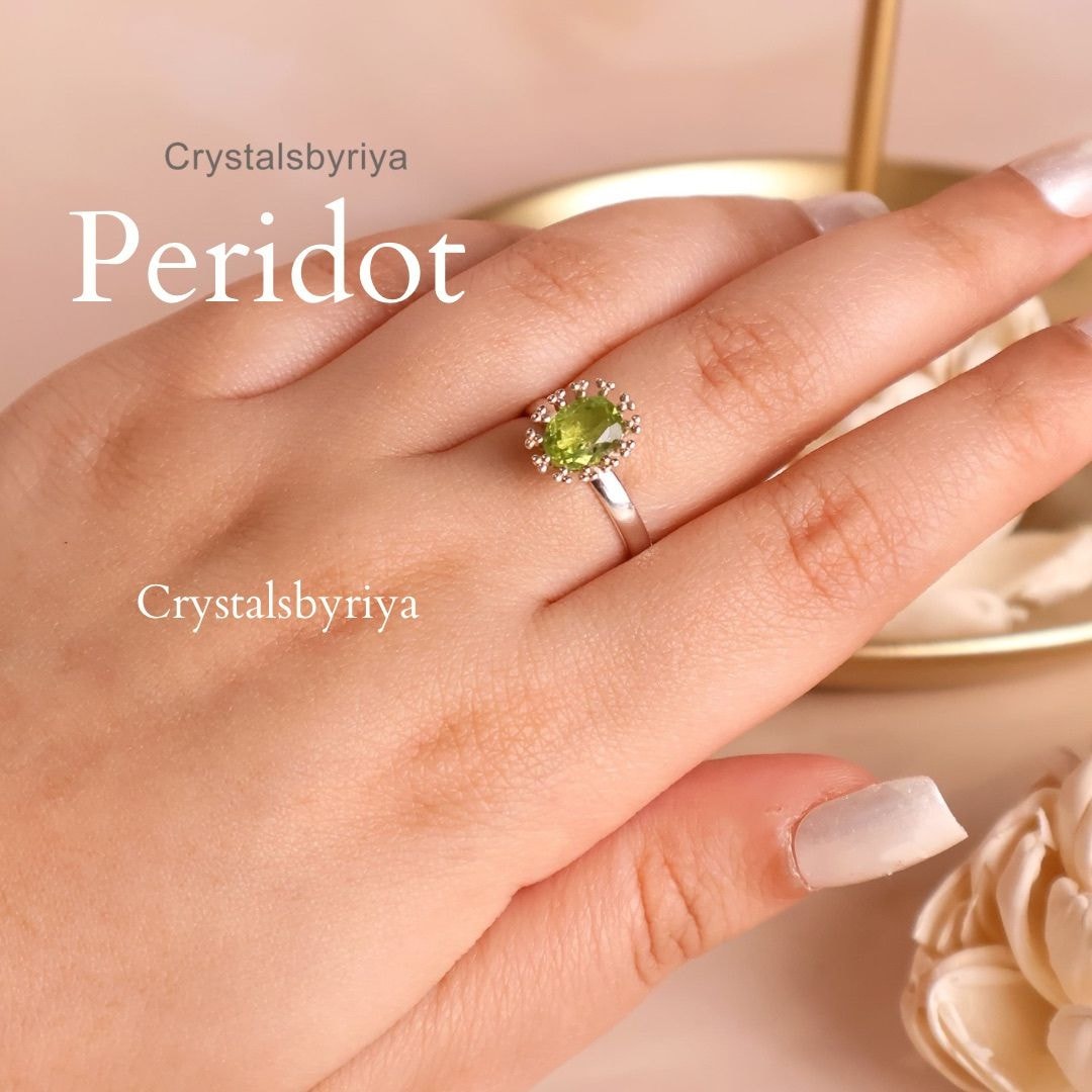 Princess Cut Silver Rings — image 5