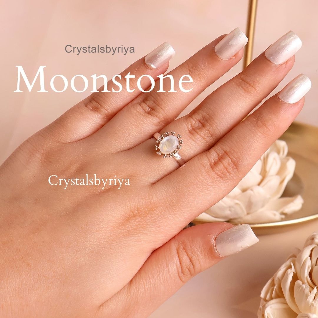 Princess Cut Silver Rings — image 6