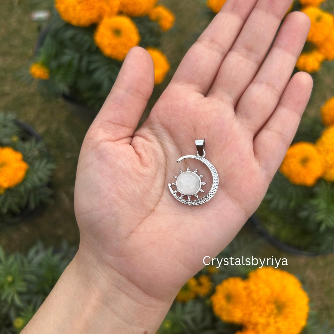 Clear Quartz Pendant — image 3