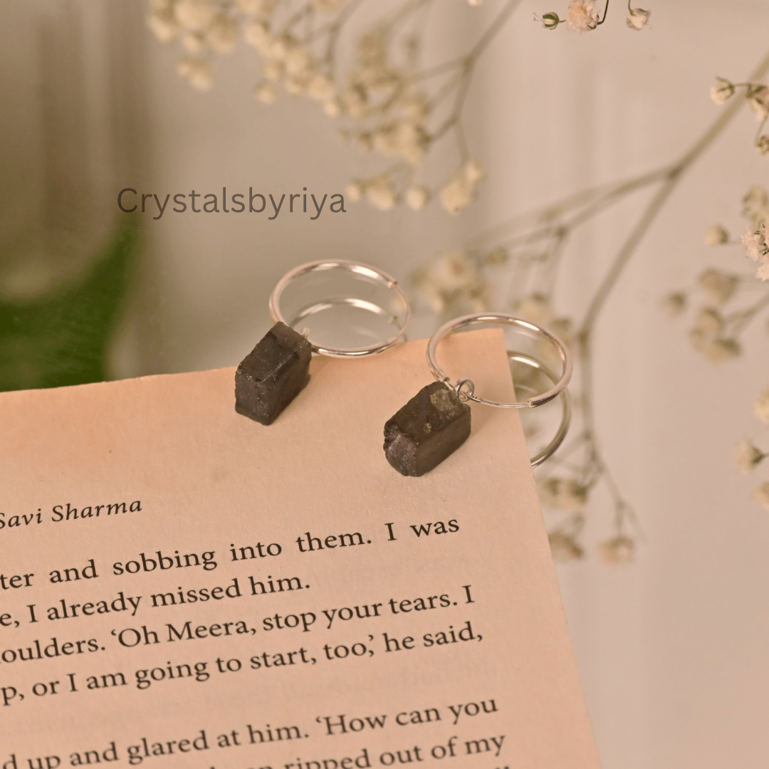 Labradorite silver earrings — image 5