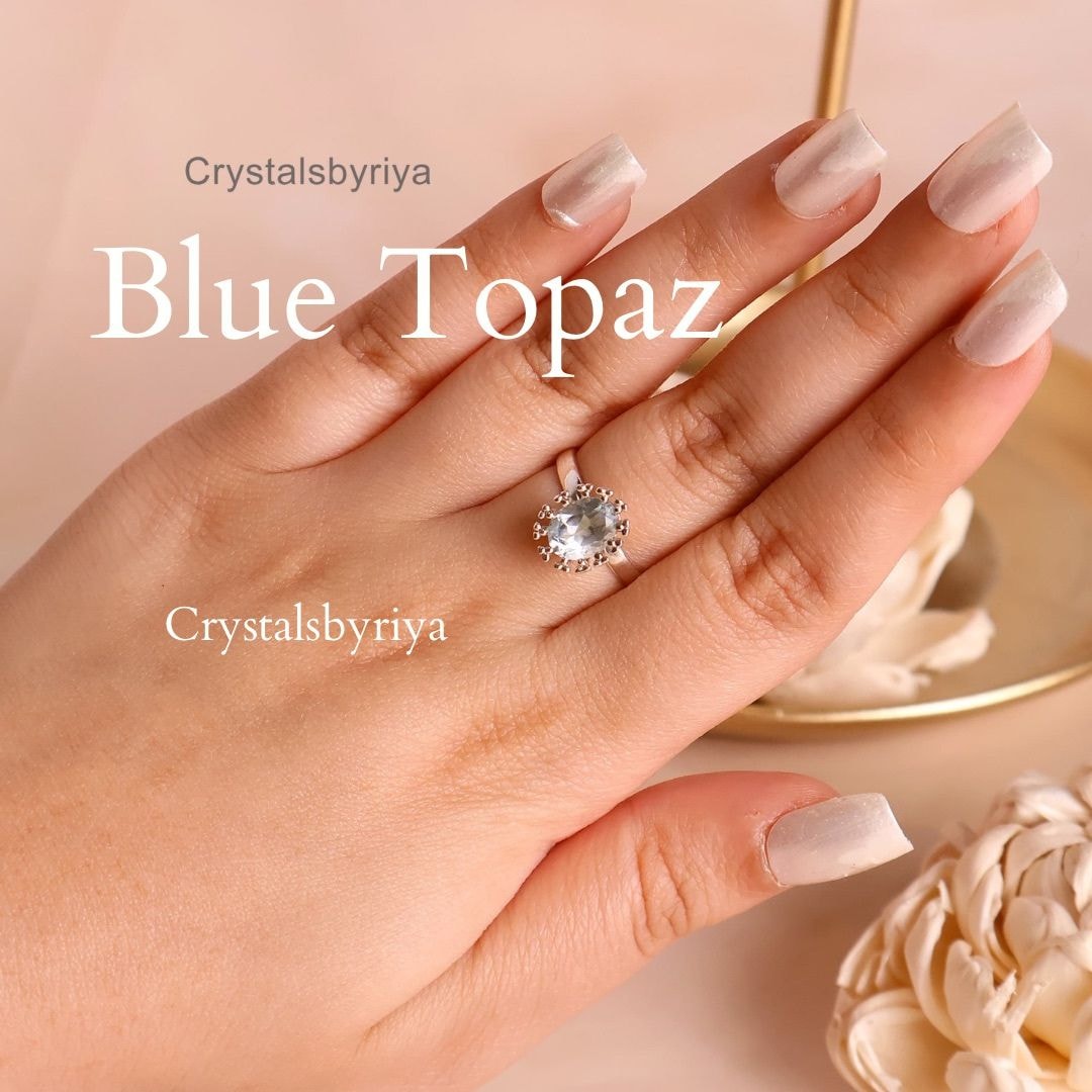 Princess Cut Silver Rings — image 3