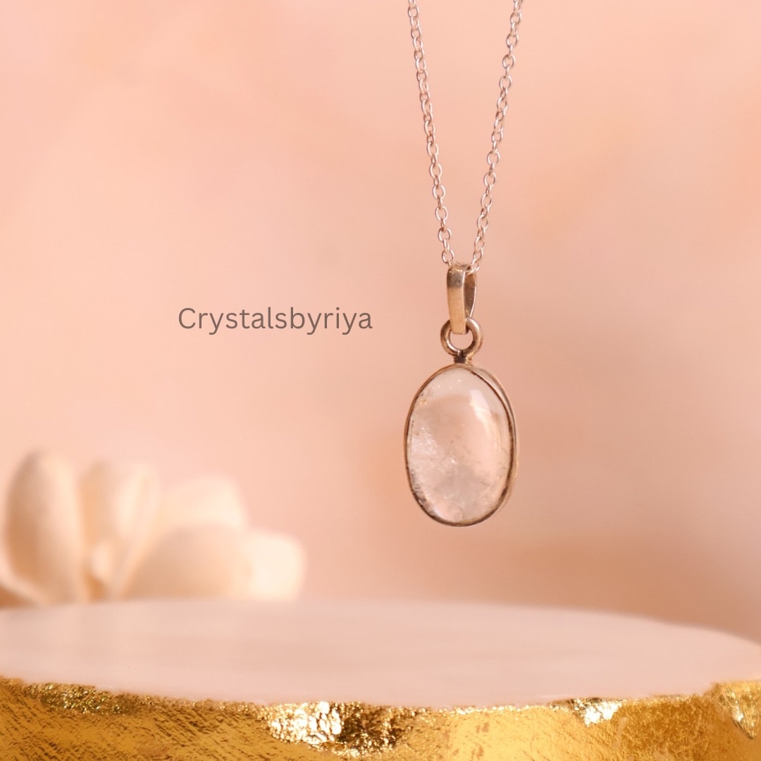 Moonstone Silver Pendant — image 3