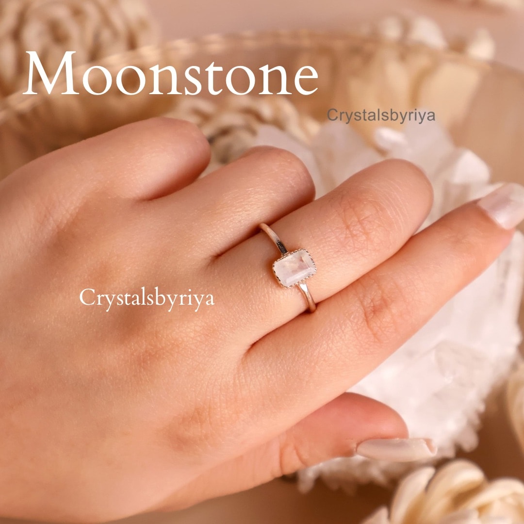 Minimal Carved Silver Rings — image 3