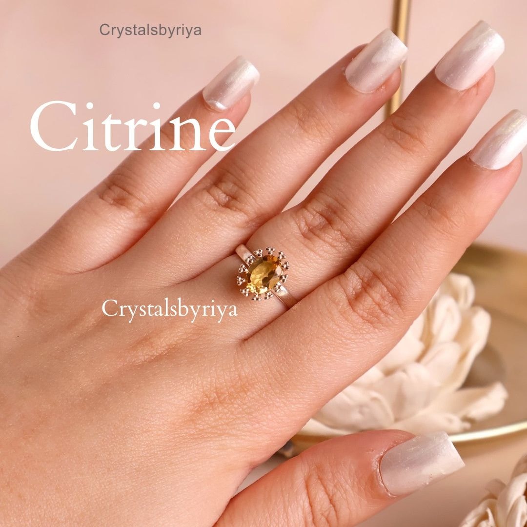 Princess Cut Silver Rings — image 7
