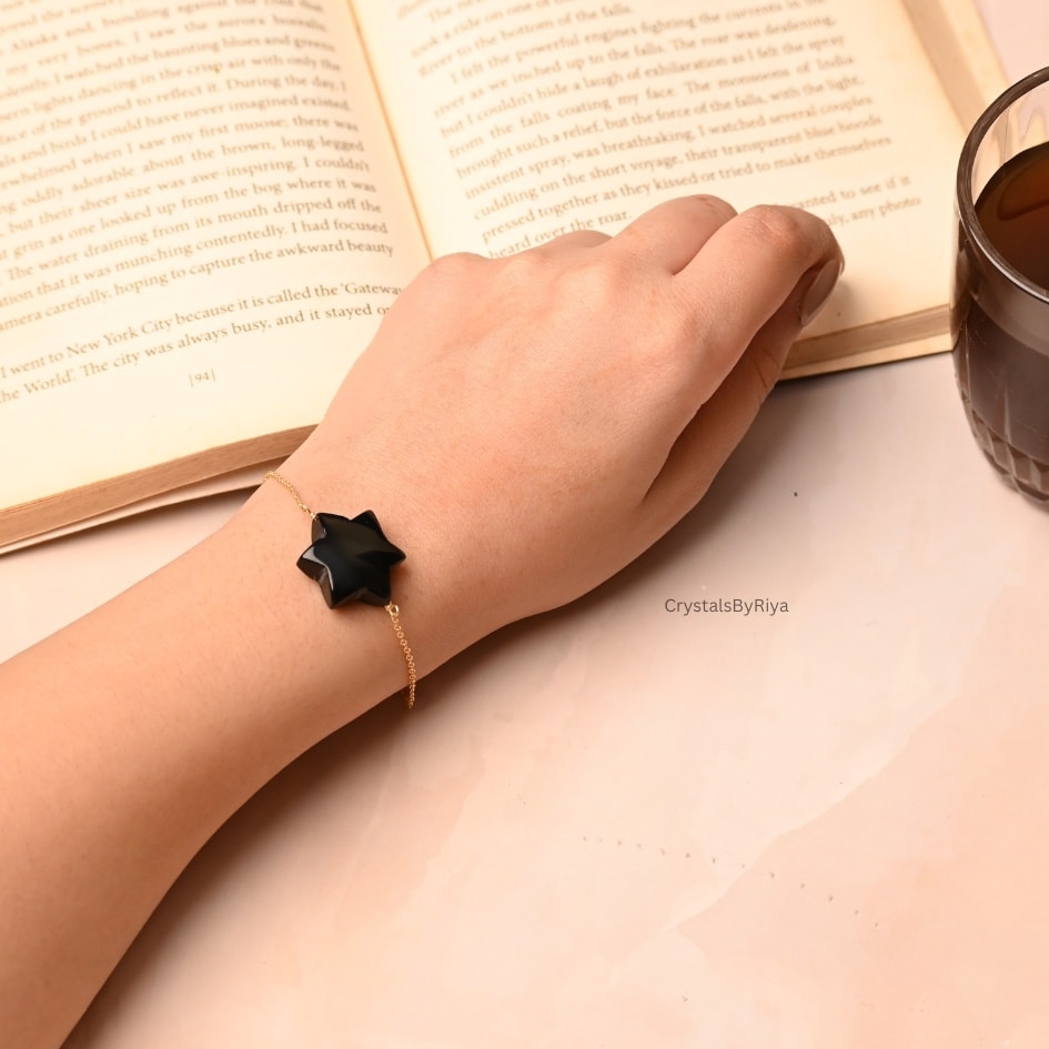 Black Onyx Silver Bracelet — image 3