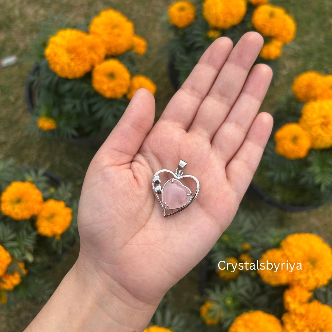 Rose Quartz Pendants — image 6