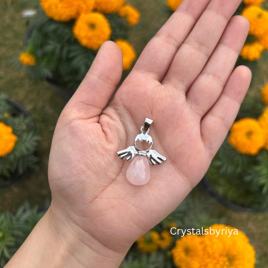 Rose Quartz Pendants — image 3