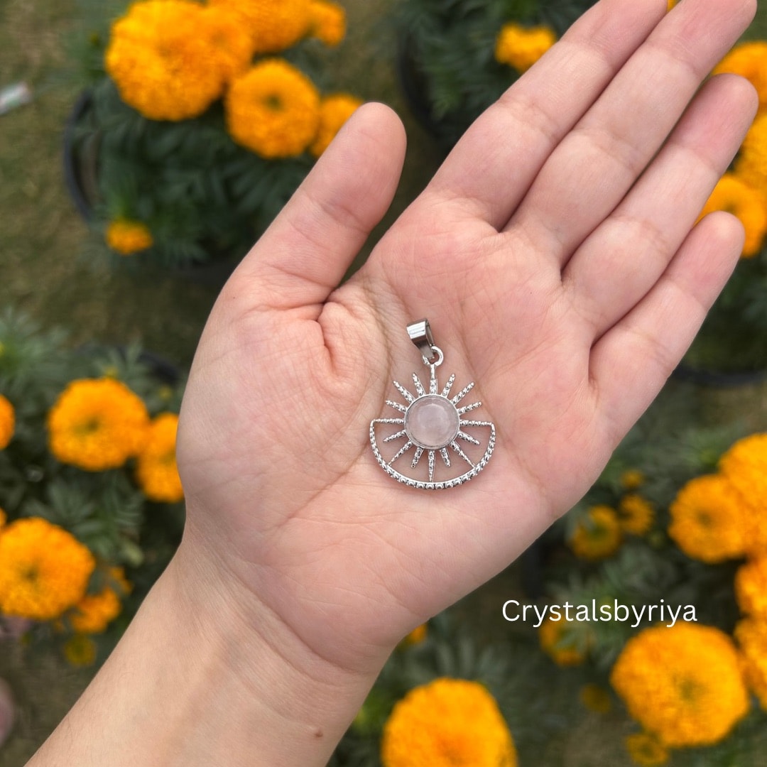 Rose Quartz Pendants — image 7