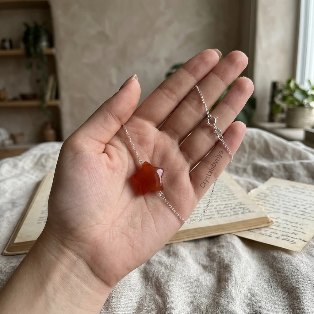 Carnelian Silver Bracelet — image 5