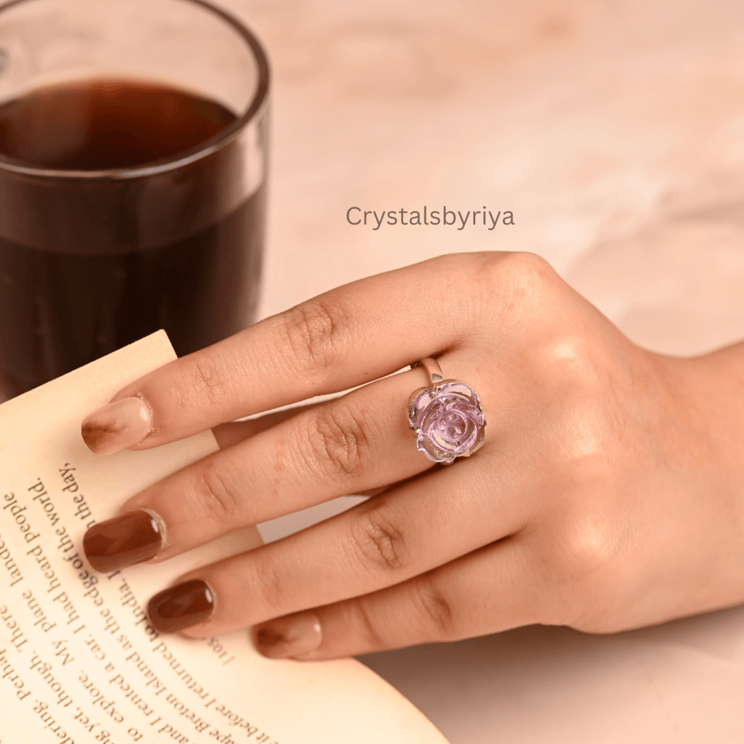 Amethyst Silver ring — image 12